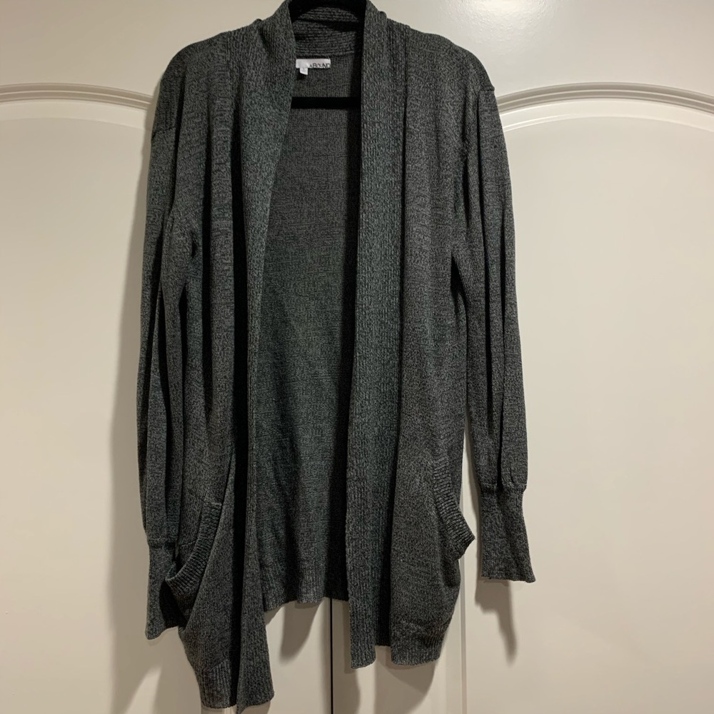 ABound grey long sleeve cardigan